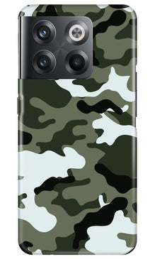 Army Camouflage Mobile Back Case for OnePlus 10T 5G  (Design - 108)