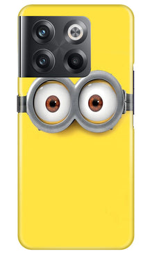 Minions Mobile Back Case for OnePlus 10T 5G  (Design - 128)