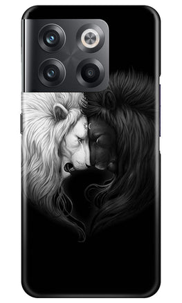 Dark White Lion Case for OnePlus 10T 5G(Design - 140)