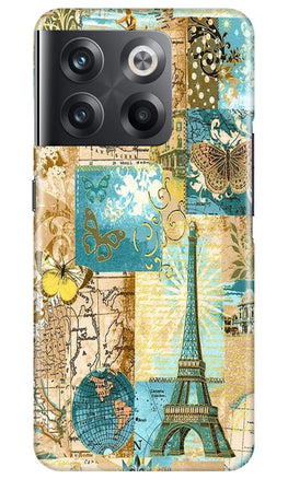 Travel Eiffel Tower Case for OnePlus 10T 5G (Design No. 175)