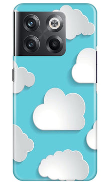 Clouds Mobile Back Case for OnePlus 10T 5G (Design - 179)