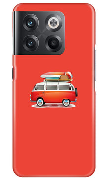 Travel Bus Mobile Back Case for OnePlus 10T 5G (Design - 227)
