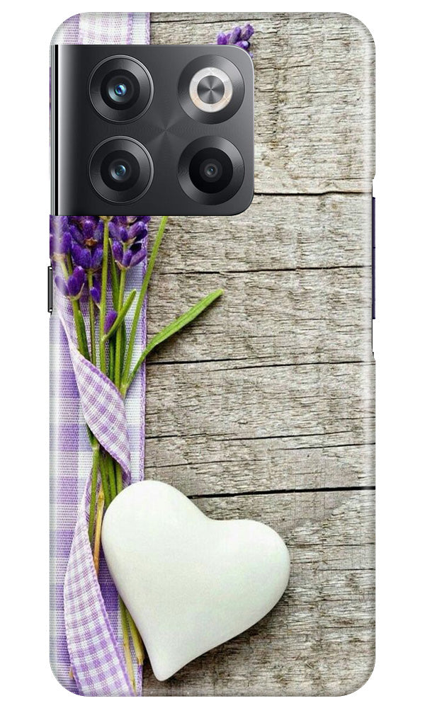 White Heart Case for OnePlus 10T 5G (Design No. 260)