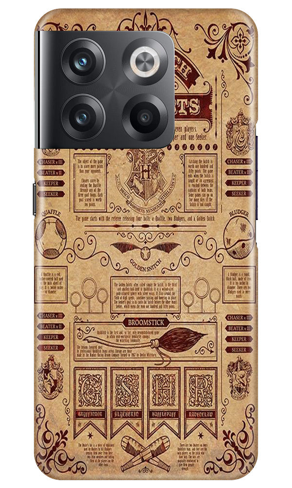 Hogwarts Mobile Back Case for OnePlus 10T 5G (Design - 266)