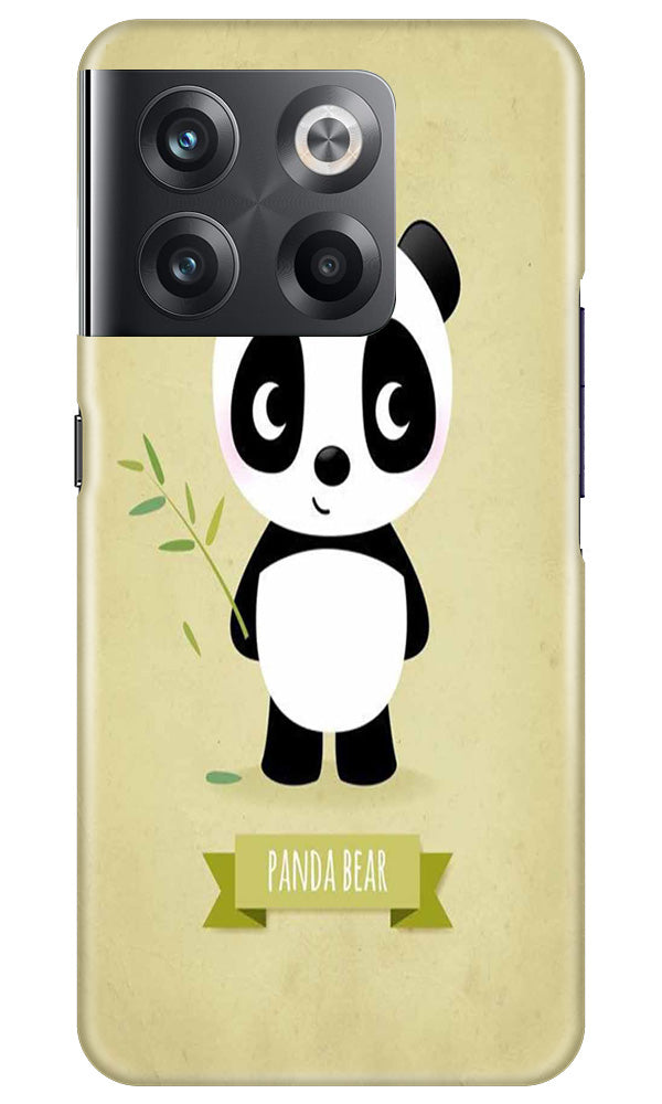 Panda Bear Mobile Back Case for OnePlus 10T 5G (Design - 279)