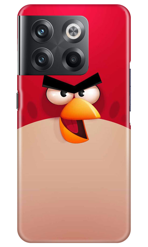 Angry Bird Red Mobile Back Case for OnePlus 10T 5G (Design - 287)