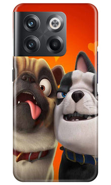 Dog Puppy Mobile Back Case for OnePlus 10T 5G (Design - 310)