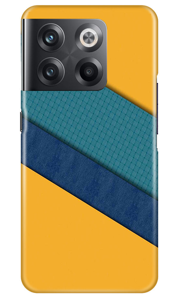 Diagonal Pattern Mobile Back Case for OnePlus 10T 5G (Design - 329)
