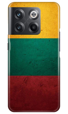 Color Pattern Mobile Back Case for OnePlus 10T 5G (Design - 333)