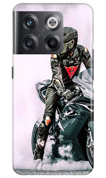 Biker Mobile Back Case for OnePlus 10T 5G (Design - 342)