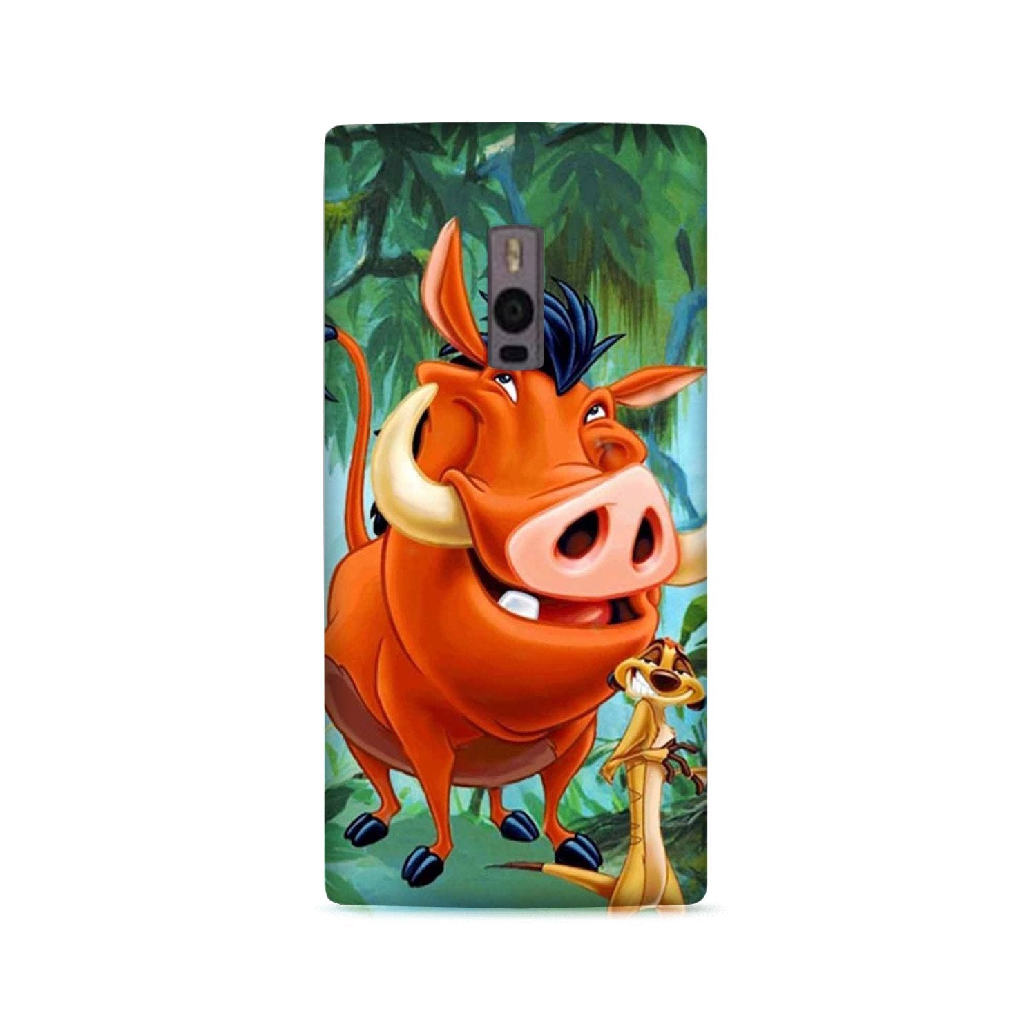 Timon and Pumbaa Mobile Back Case for OnePlus 2   (Design - 305)
