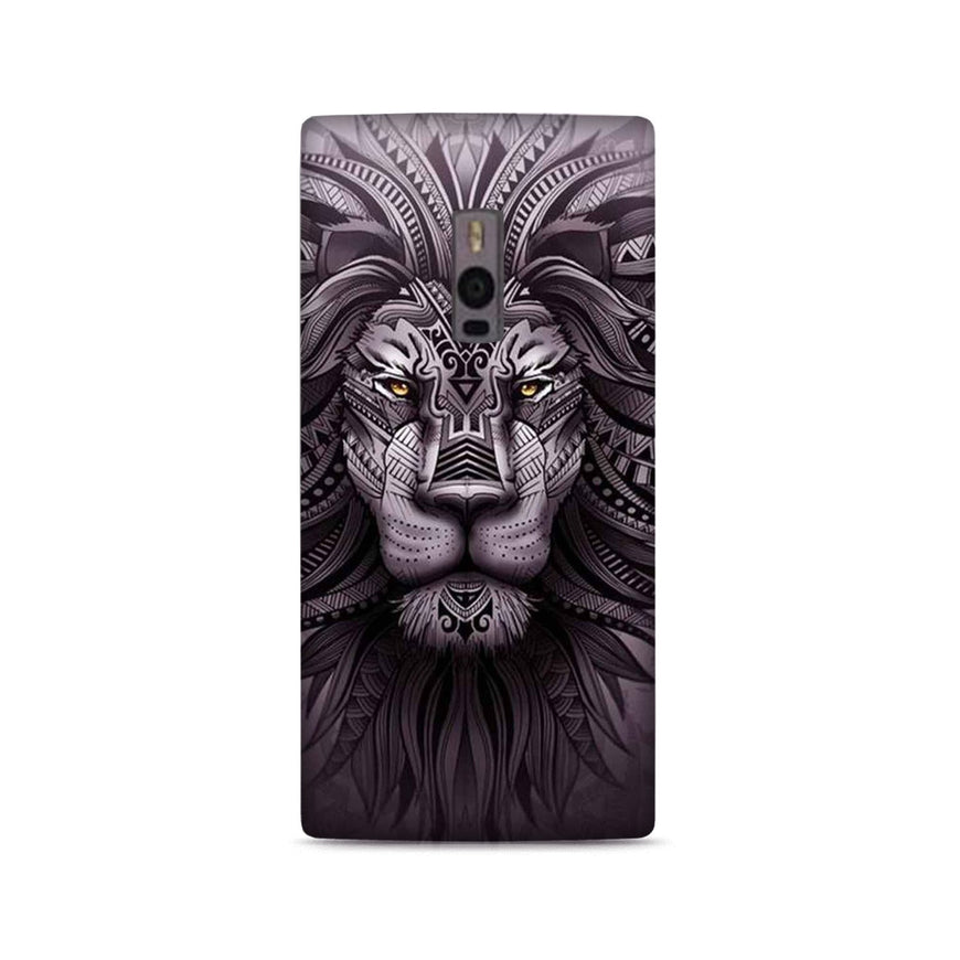 Lion Mobile Back Case for OnePlus 2   (Design - 315)