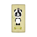 Panda Bear Mobile Back Case for OnePlus 2   (Design - 317)