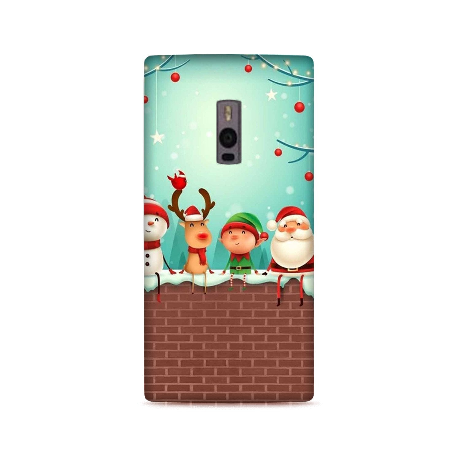 Santa Claus Mobile Back Case for OnePlus 2   (Design - 334)