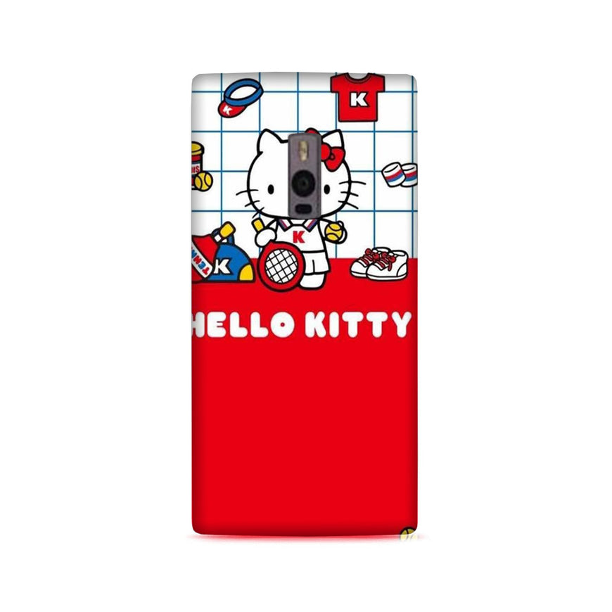 Hello Kitty Mobile Back Case for OnePlus 2   (Design - 363)