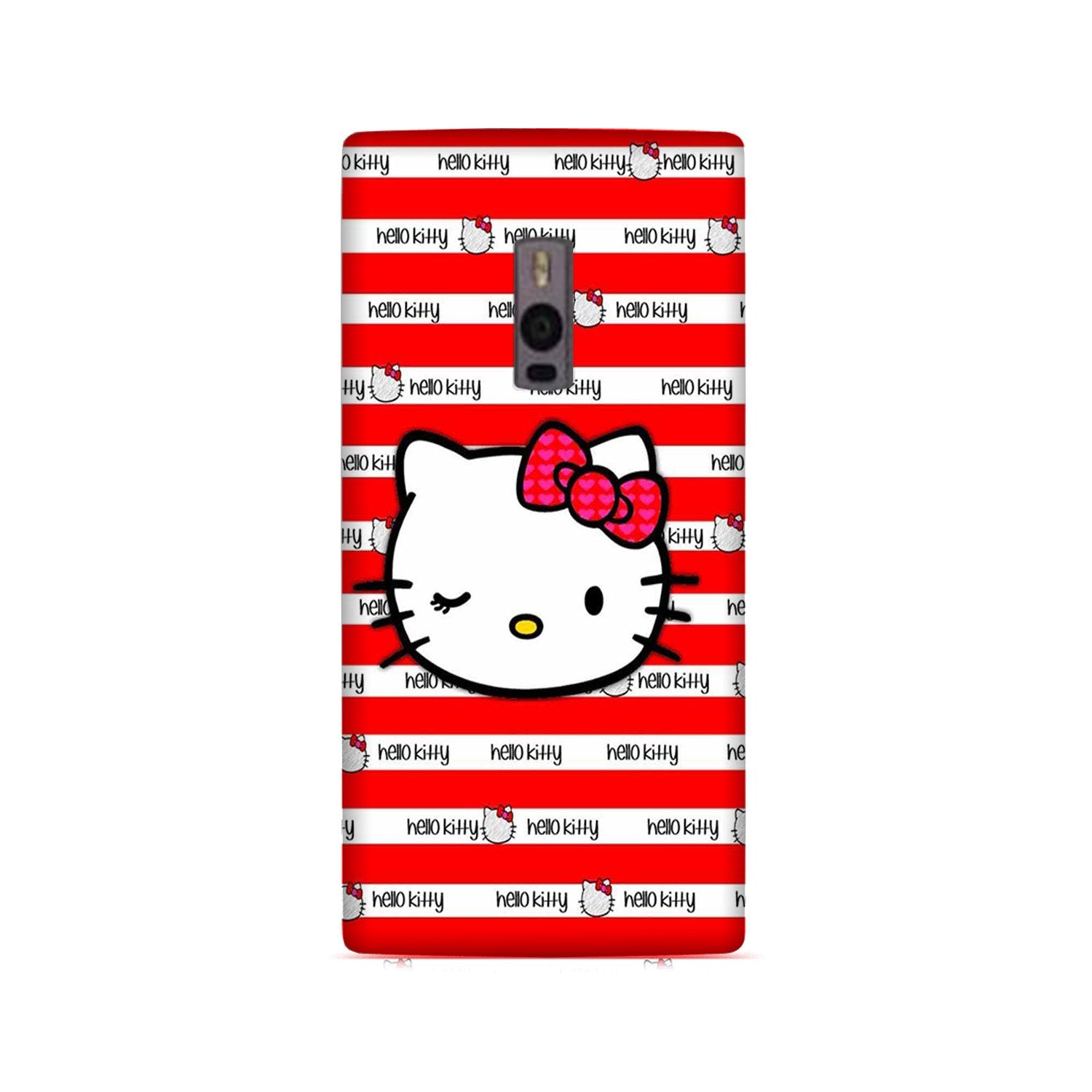 Hello Kitty Mobile Back Case for OnePlus 2   (Design - 364)