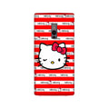 Hello Kitty Mobile Back Case for OnePlus 2   (Design - 364)