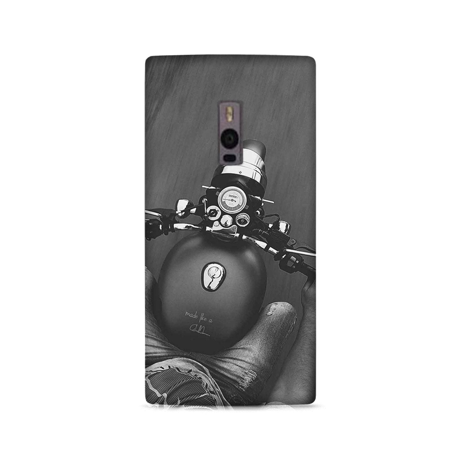 Royal Enfield Mobile Back Case for OnePlus 2   (Design - 382)