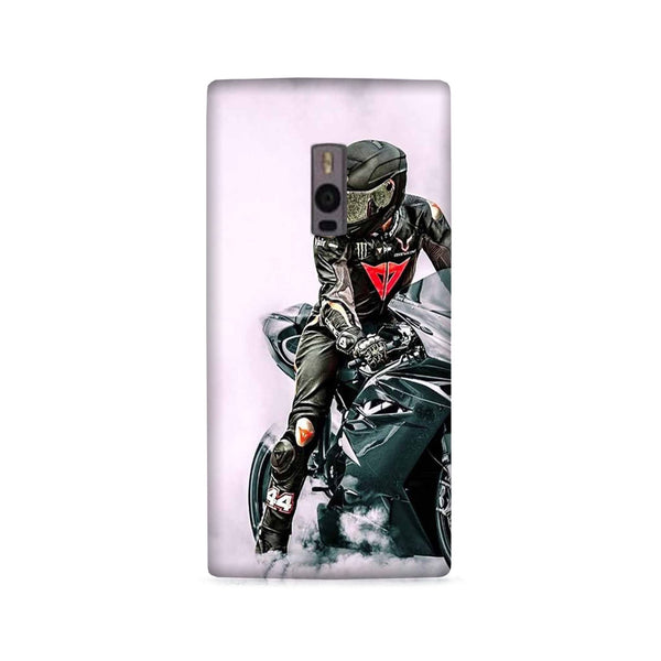 Biker Mobile Back Case for OnePlus 2   (Design - 383)