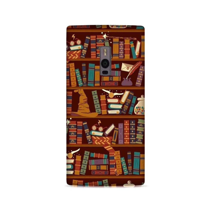 Book Shelf Mobile Back Case for OnePlus 2   (Design - 390)