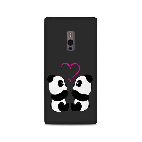 Panda Love Mobile Back Case for OnePlus 2   (Design - 398)