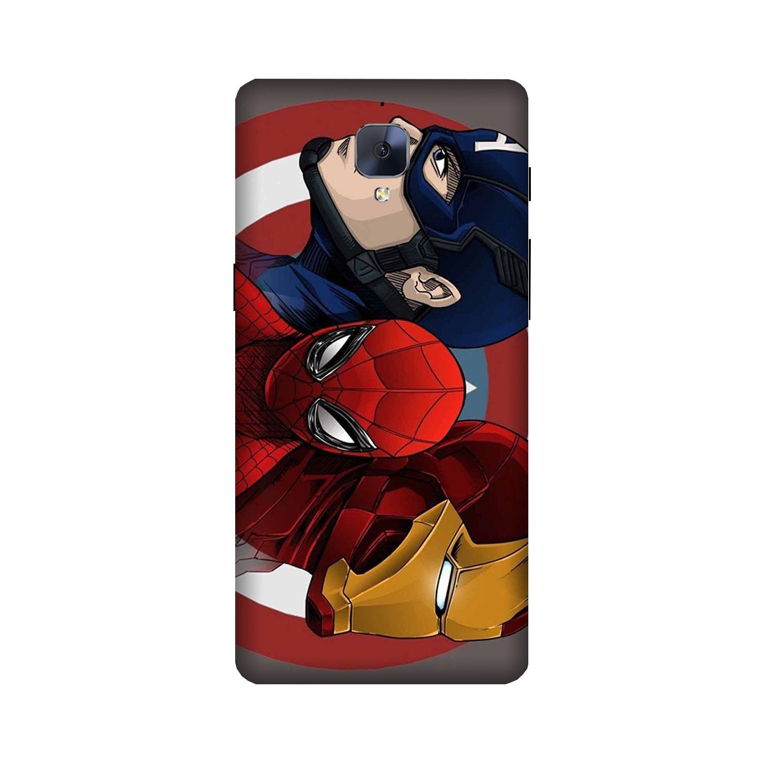 Superhero Mobile Back Case for OnePlus 3 / 3T   (Design - 311)