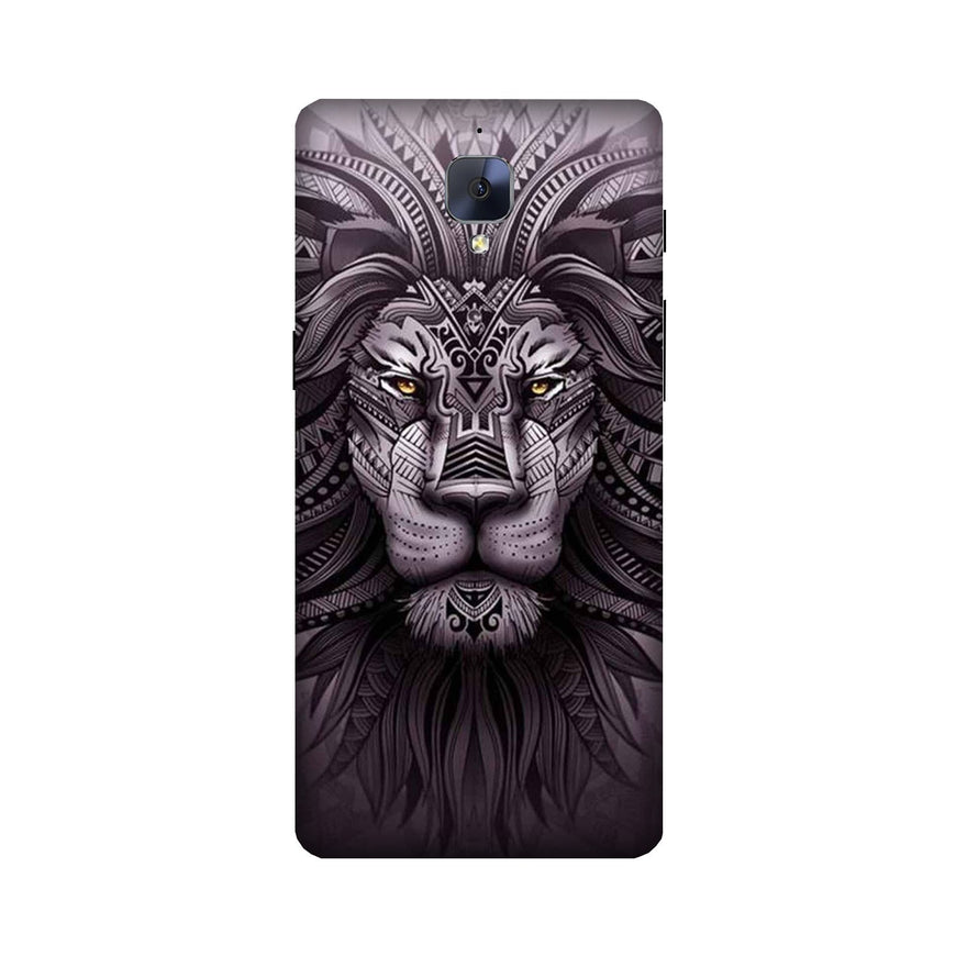 Lion Mobile Back Case for OnePlus 3 / 3T   (Design - 315)
