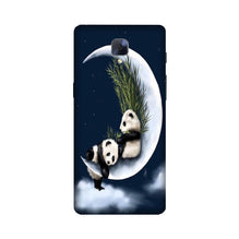 Panda Moon Mobile Back Case for OnePlus 3 / 3T   (Design - 318)