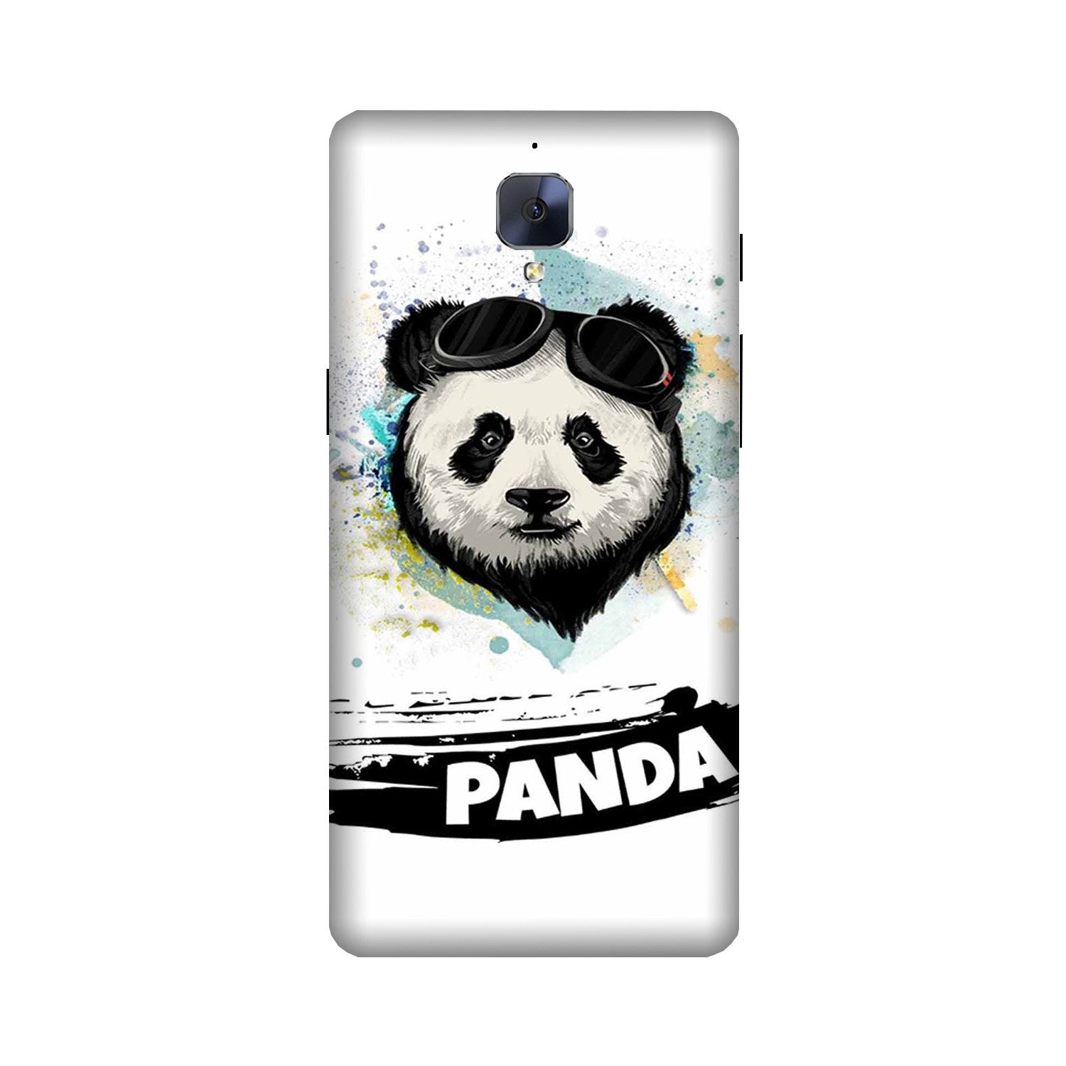 Panda Mobile Back Case for OnePlus 3 / 3T   (Design - 319)