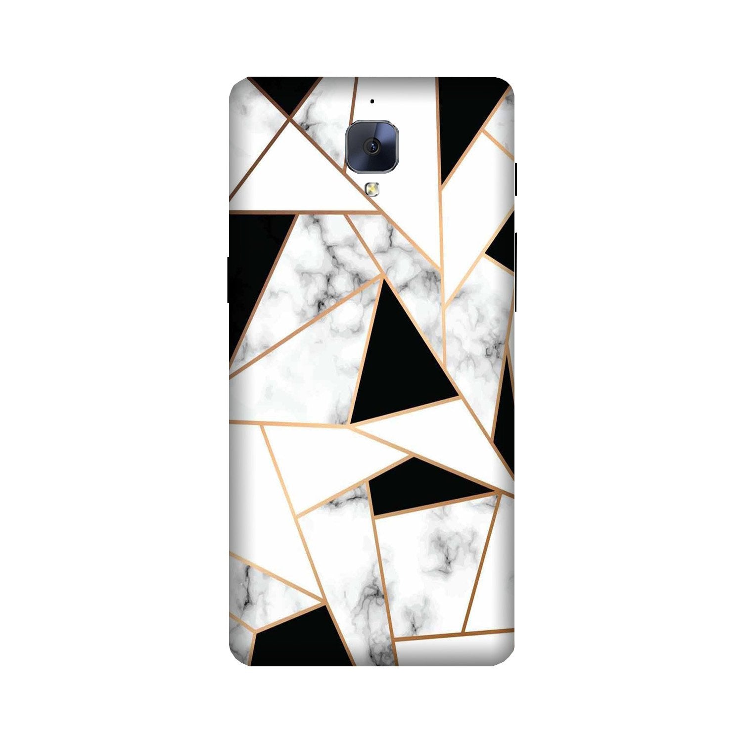 Marble Texture Mobile Back Case for OnePlus 3 / 3T   (Design - 322)