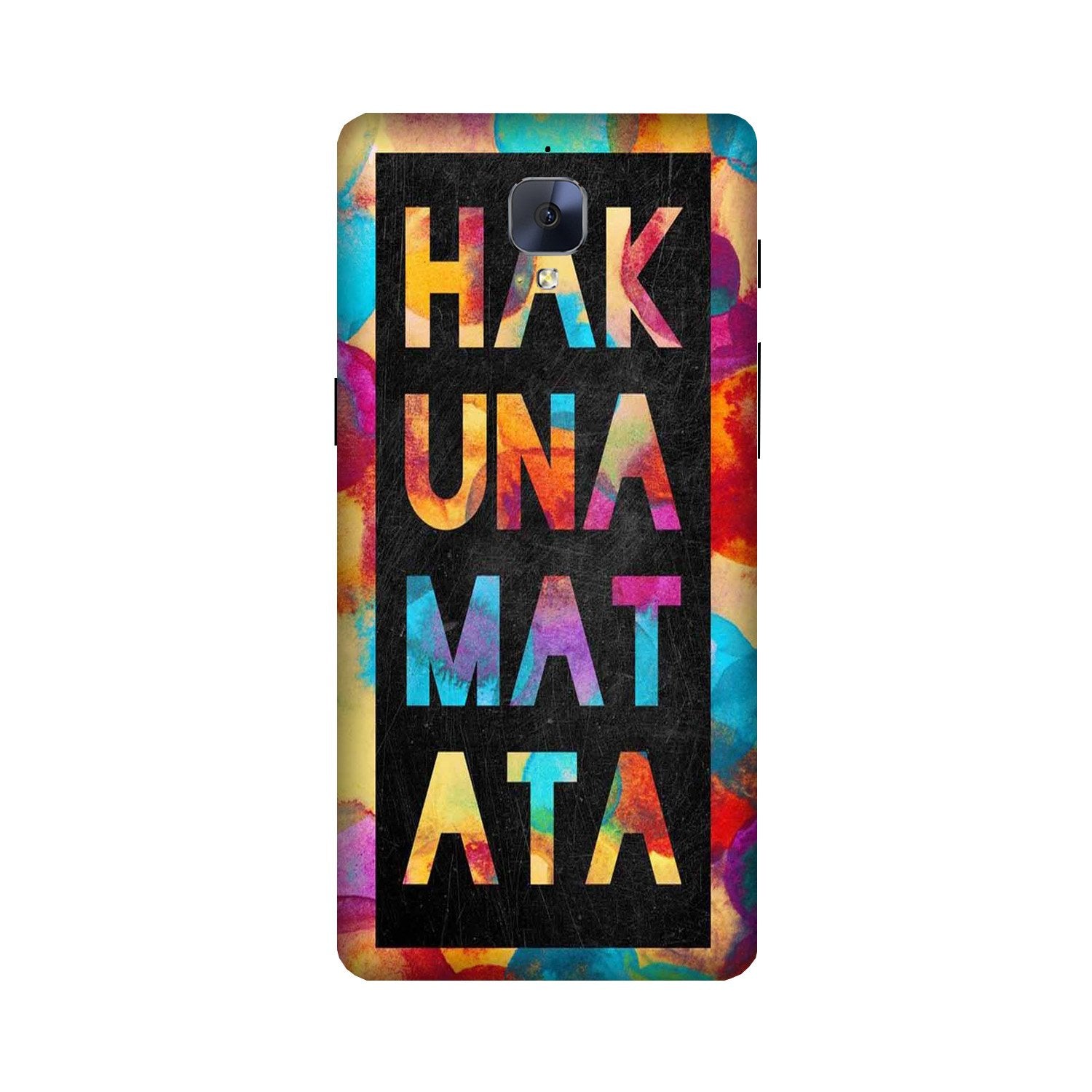 Hakuna Matata Mobile Back Case for OnePlus 3 / 3T   (Design - 323)