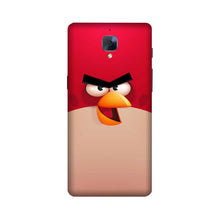 Angry Bird Red Mobile Back Case for OnePlus 3 / 3T   (Design - 325)