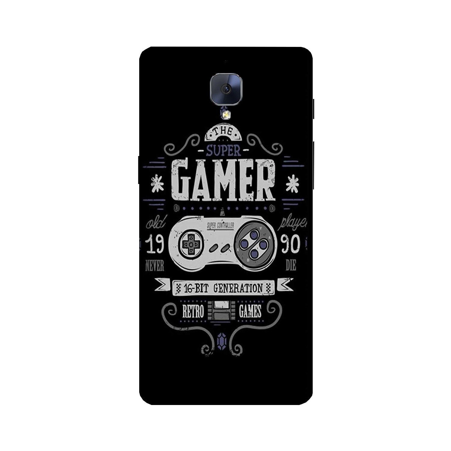 Gamer Mobile Back Case for OnePlus 3 / 3T   (Design - 330)