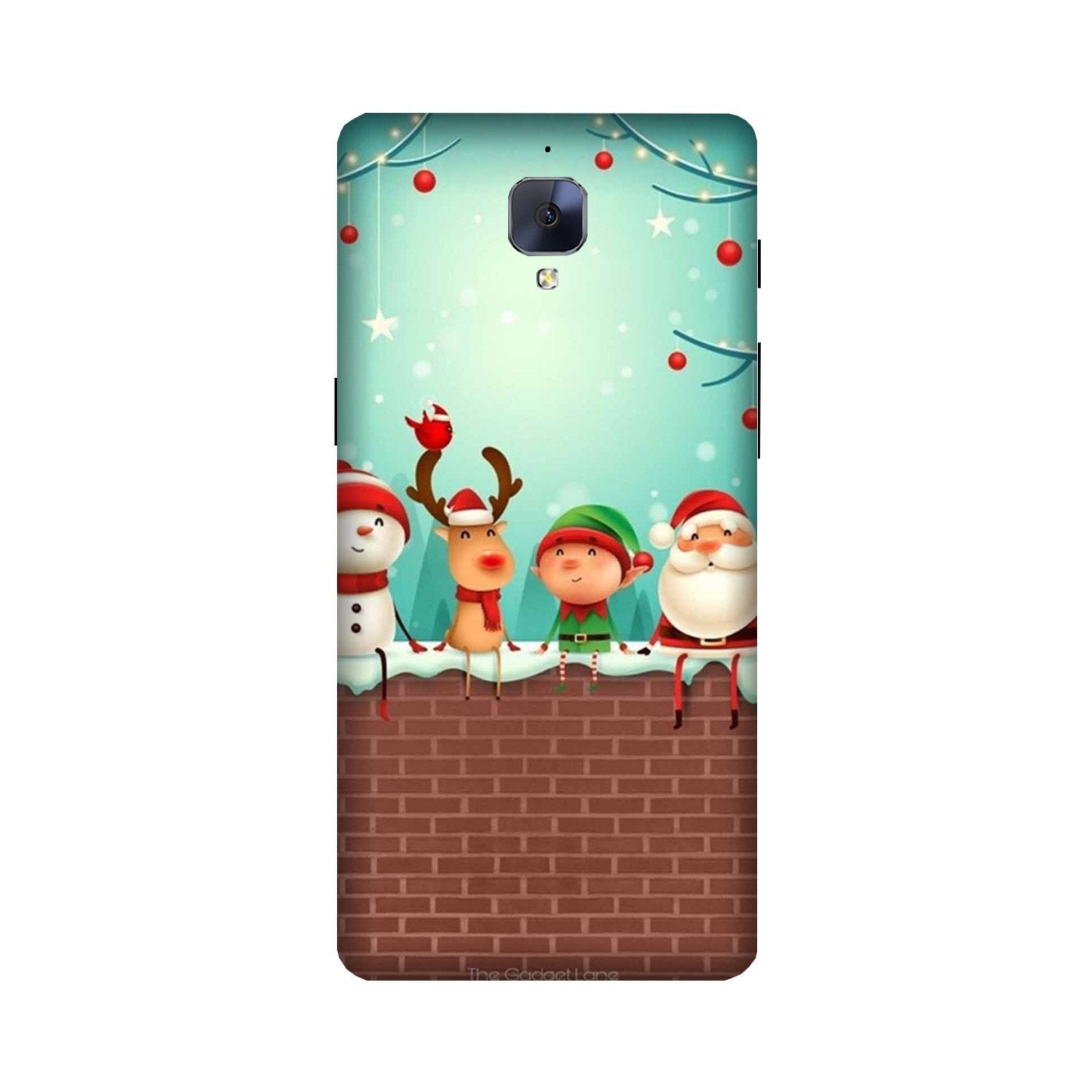 Santa Claus Mobile Back Case for OnePlus 3 / 3T   (Design - 334)