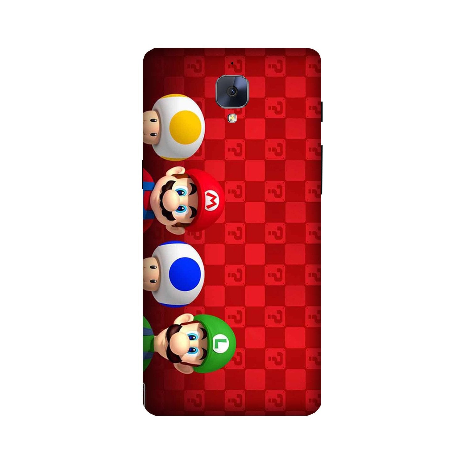 Mario Mobile Back Case for OnePlus 3 / 3T   (Design - 337)
