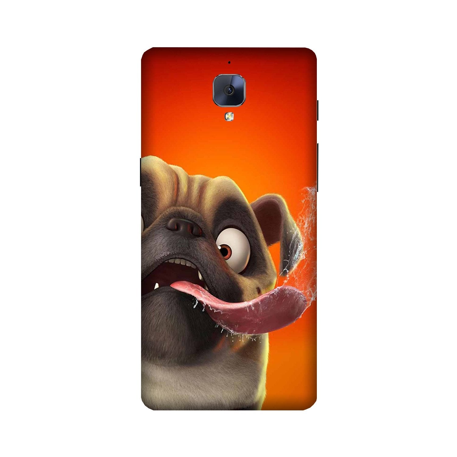 Dog Mobile Back Case for OnePlus 3 / 3T   (Design - 343)