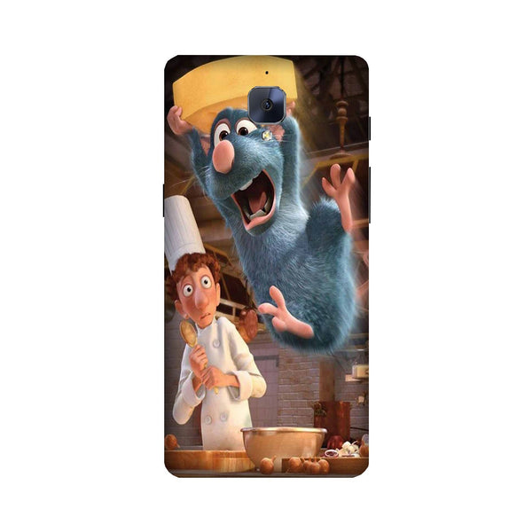 Ratatouille Mobile Back Case for OnePlus 3 / 3T   (Design - 347)