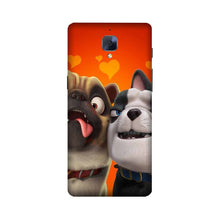 Dog Puppy Mobile Back Case for OnePlus 3 / 3T   (Design - 350)