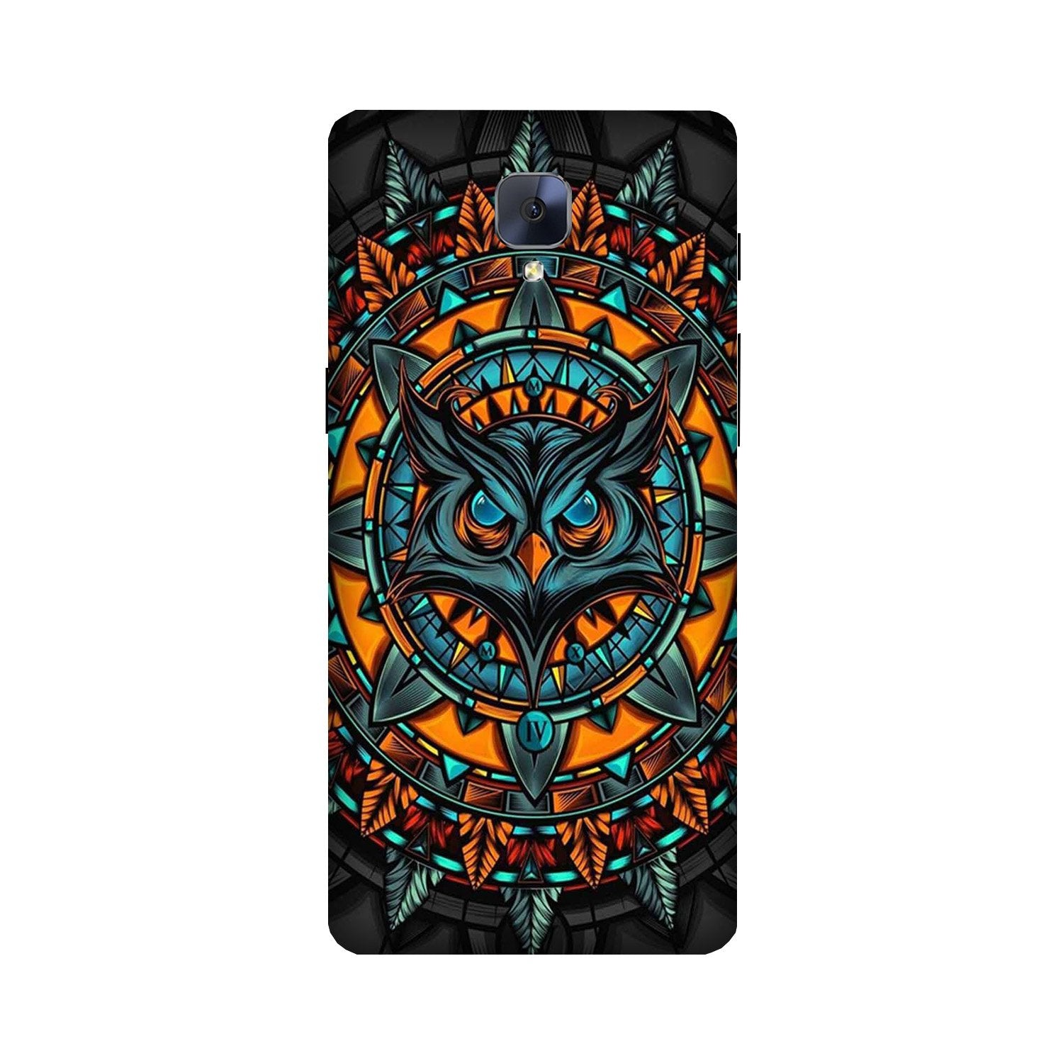 Owl Mobile Back Case for OnePlus 3 / 3T   (Design - 360)