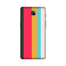 Color Pattern Mobile Back Case for OnePlus 3 / 3T   (Design - 369)