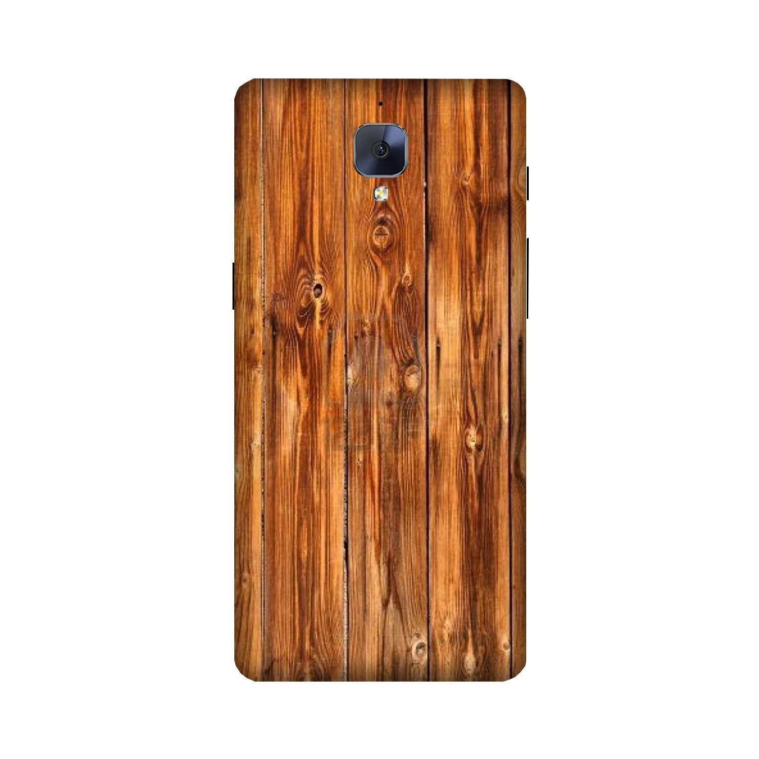 Wooden Texture Mobile Back Case for OnePlus 3 / 3T   (Design - 376)