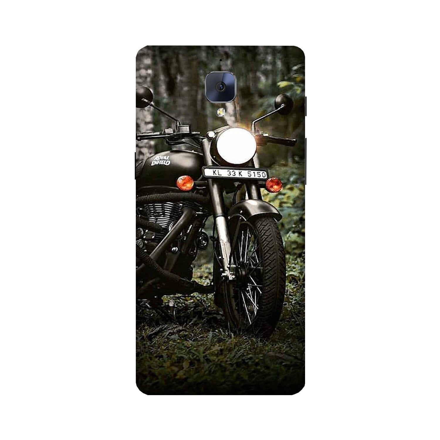 Royal Enfield Mobile Back Case for OnePlus 3 / 3T   (Design - 384)