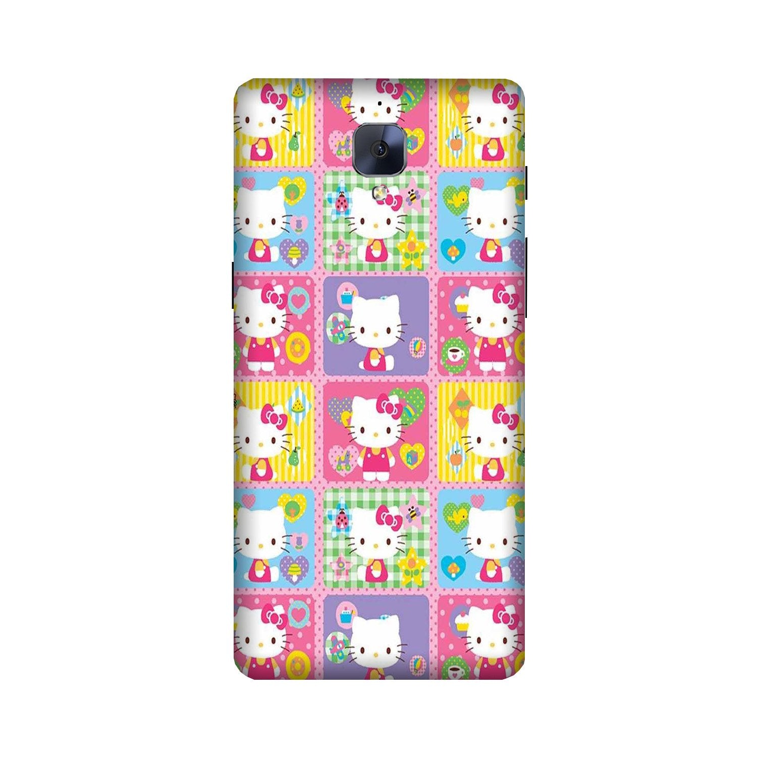 Kitty Mobile Back Case for OnePlus 3 / 3T   (Design - 400)