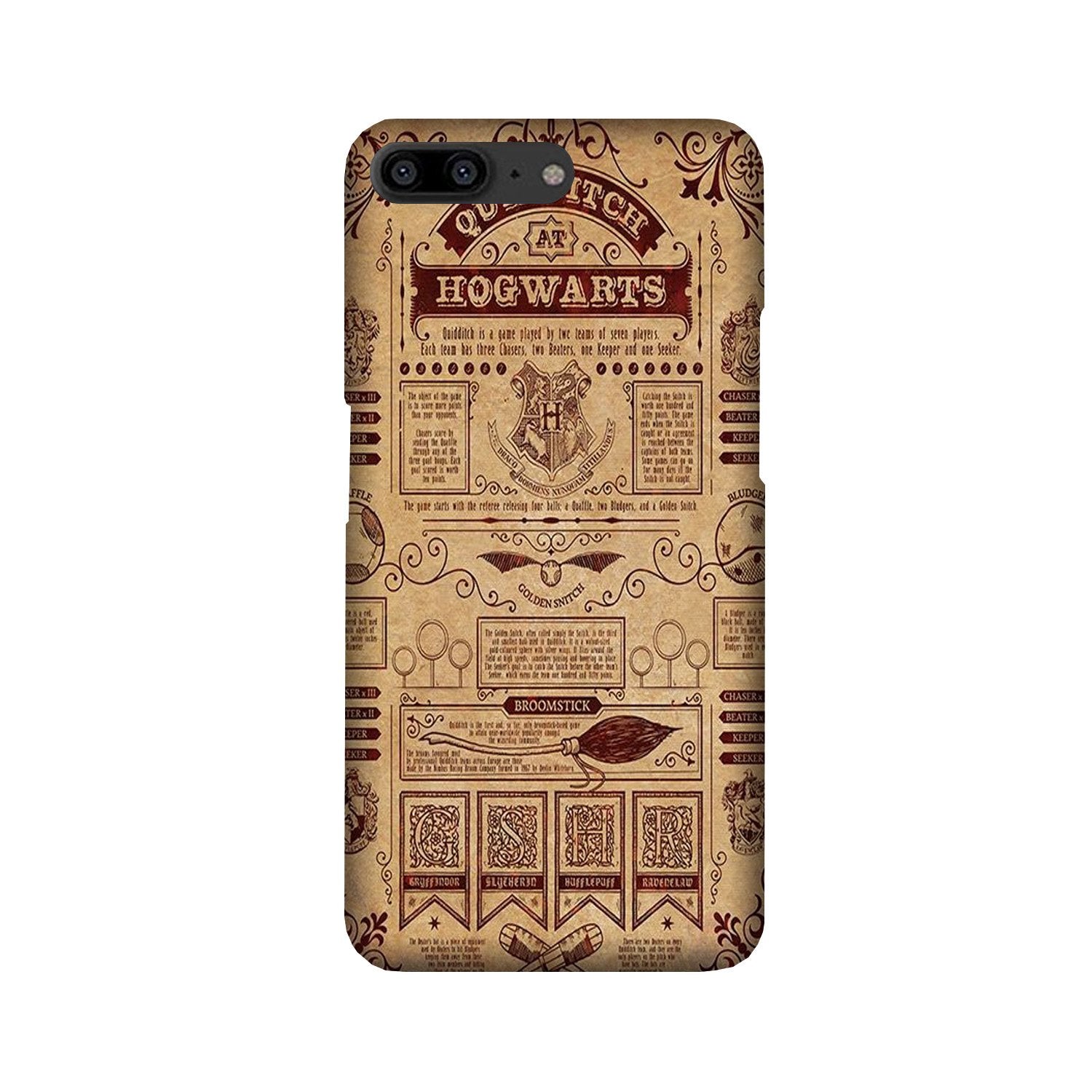 Hogwarts Mobile Back Case for OnePlus 5   (Design - 304)