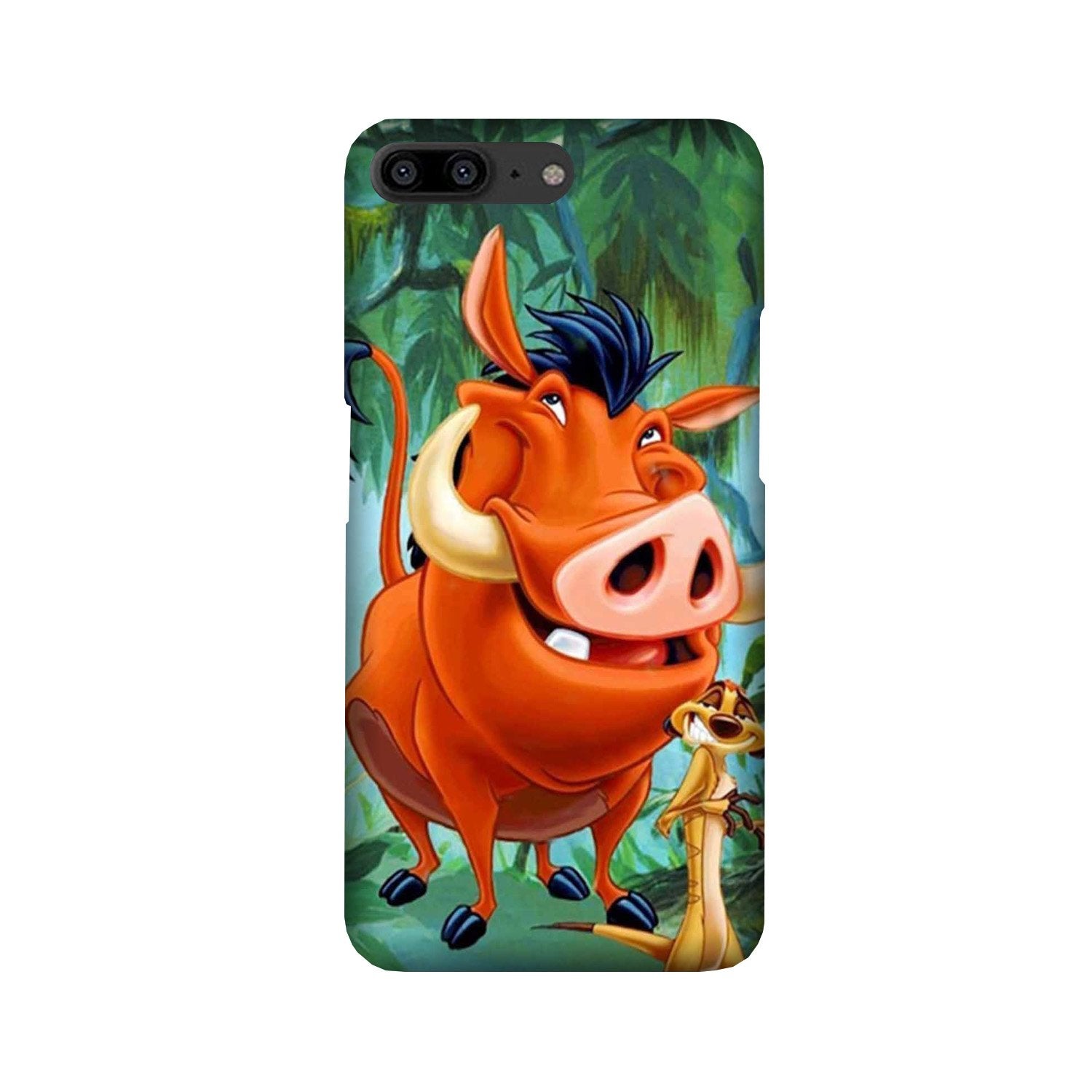 Timon and Pumbaa Mobile Back Case for OnePlus 5 (Design - 305)