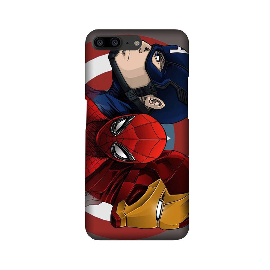 Superhero Mobile Back Case for OnePlus 5   (Design - 311)
