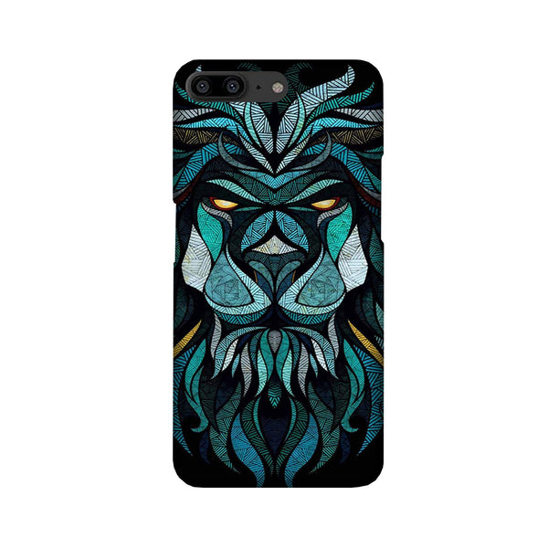 Lion Mobile Back Case for OnePlus 5   (Design - 314)