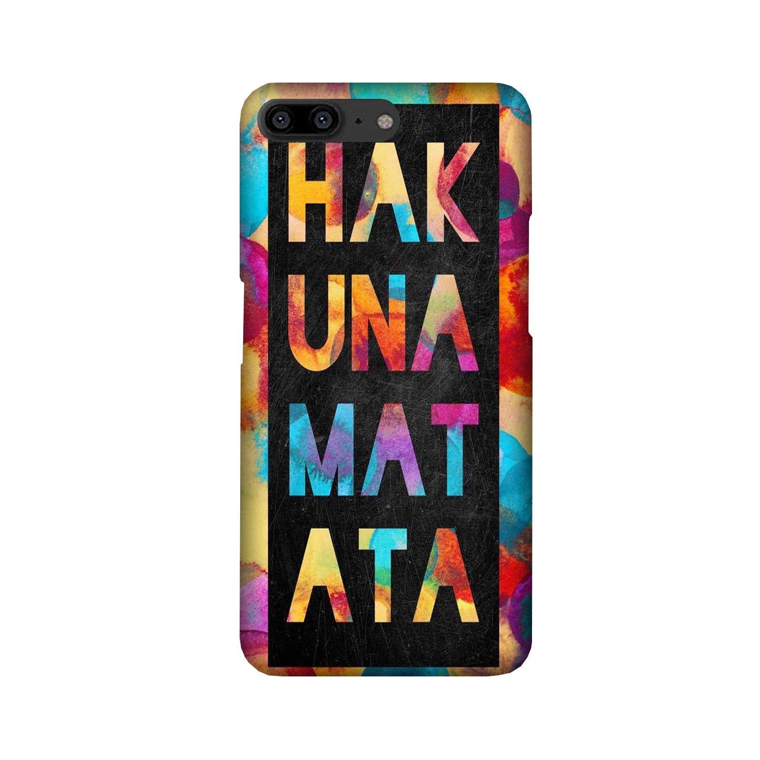 Hakuna Matata Mobile Back Case for OnePlus 5   (Design - 323)