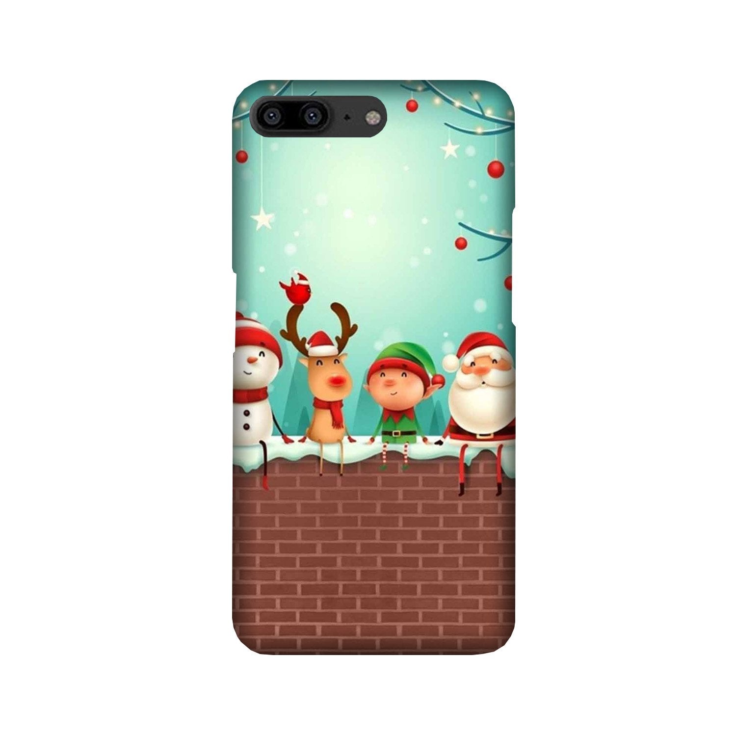 Santa Claus Mobile Back Case for OnePlus 5   (Design - 334)