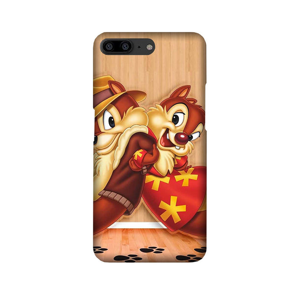 Chip n Dale Mobile Back Case for OnePlus 5   (Design - 335)